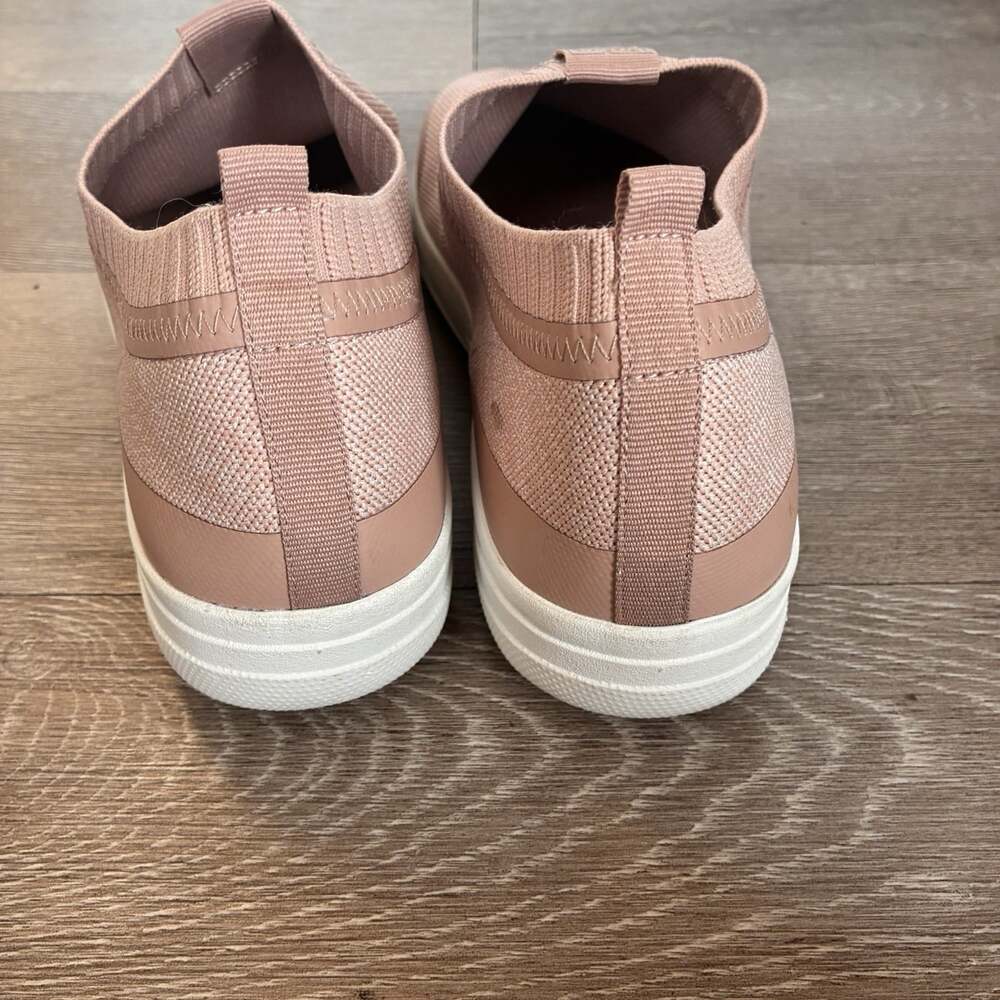 Fitflop Ultraknit Lightweight Comfy Stretch Casual Slip On Mauve Pink Shoes 11 - Picture 5 of 8